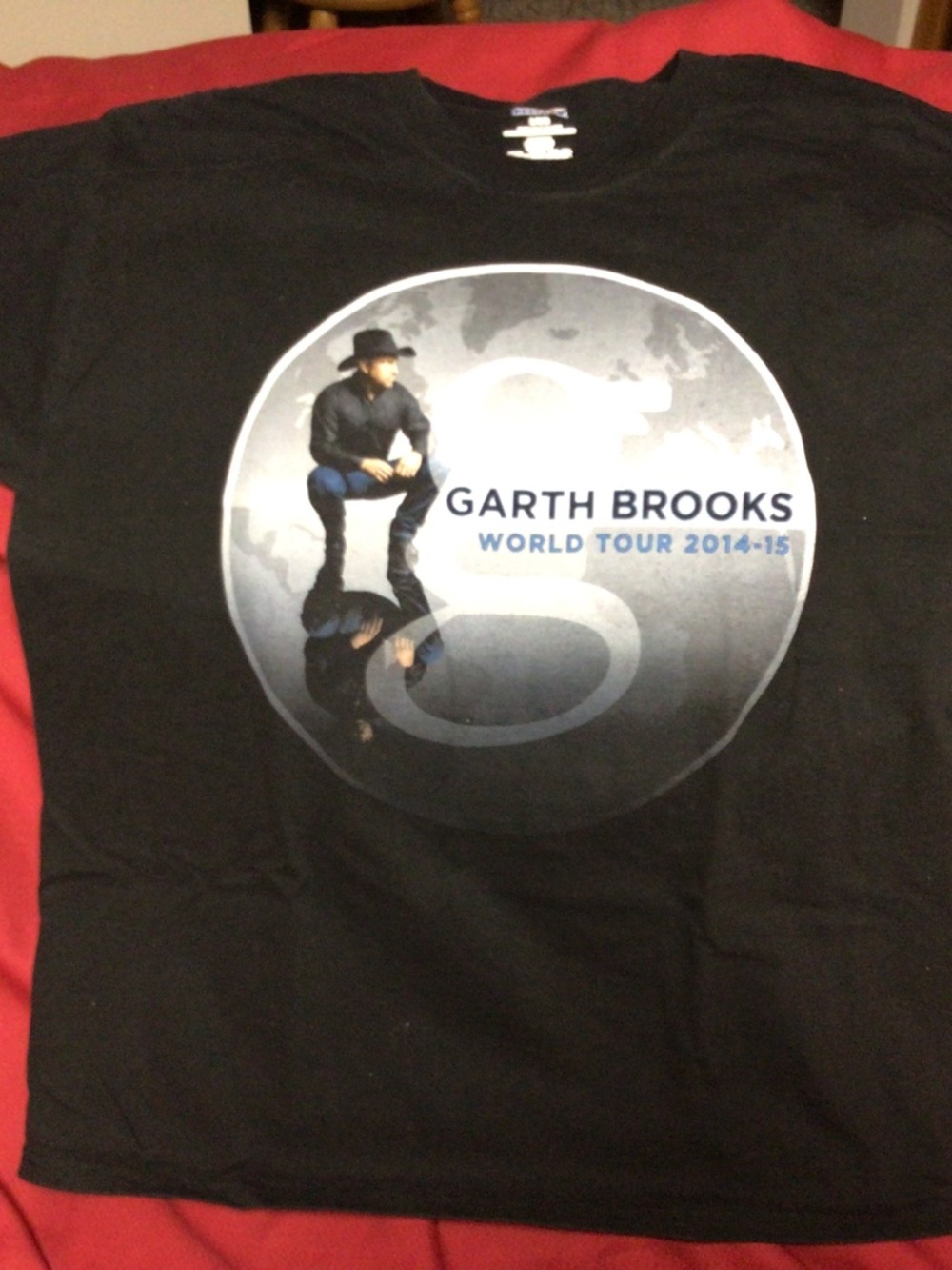 Garth Brooks 2014 tour tshirt